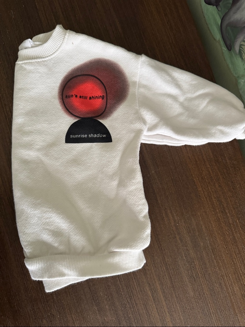 Zara Cream Baby Sweatshirt